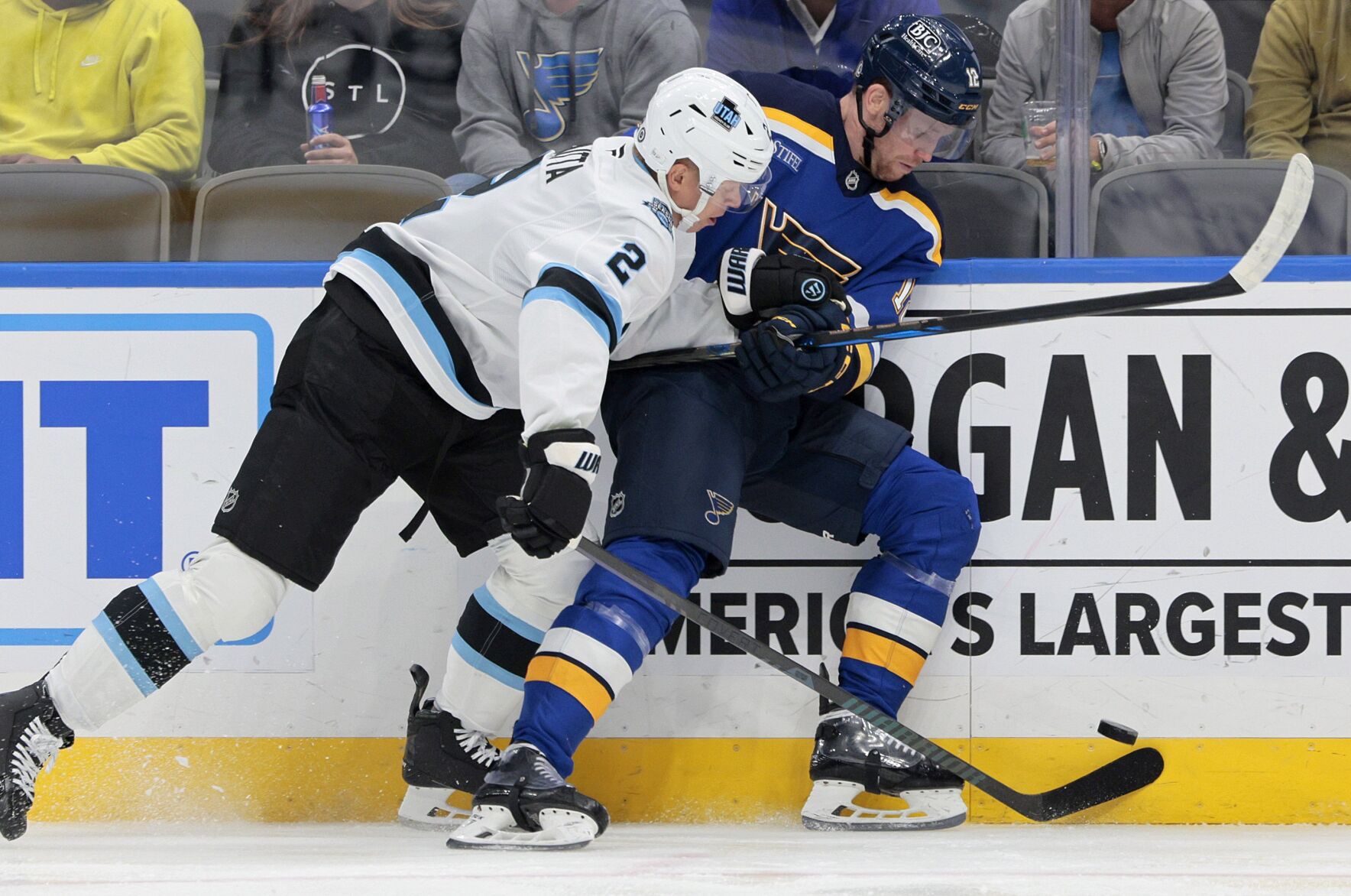 Blues host the Utah Hockey Club